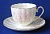 Н 1007011 Шиповник н-р 150мл чашек кофейных с блюдцем 6/12 (зол.лента)18518 HATORI (Freydis) Австрия