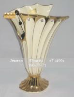 Ваза Сирена G220/S4/133 40см (кремовый) 17489 Ceramiche Stella - Италия_3302550